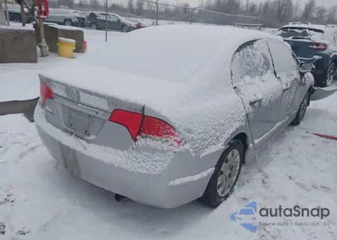 2010 Honda Civic Vp from USA, damaged, VIN 2HGFA1F38AH515180